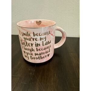 Engagement Mug Future Sister in Law Pink Mug